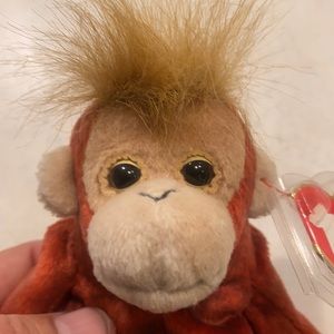 1999 Ty Beanie Baby Schweetheart Orangutan